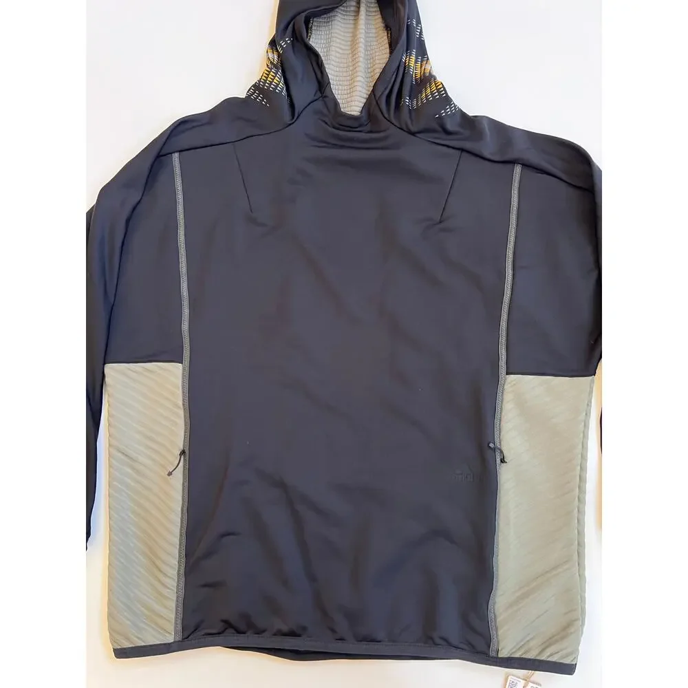adidas Men's Black Prime C.RDY Training Hoodie Size XL GI7431 MSRP $150